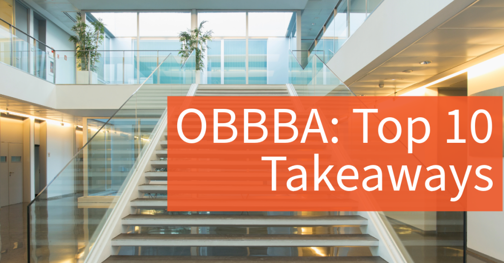 OBBBA Takeaways